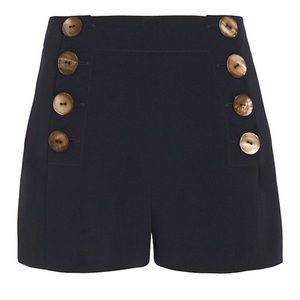 Derek Lam 10 Crosby -  INTERMIX - Navy Sailor Shorts - SZ:4